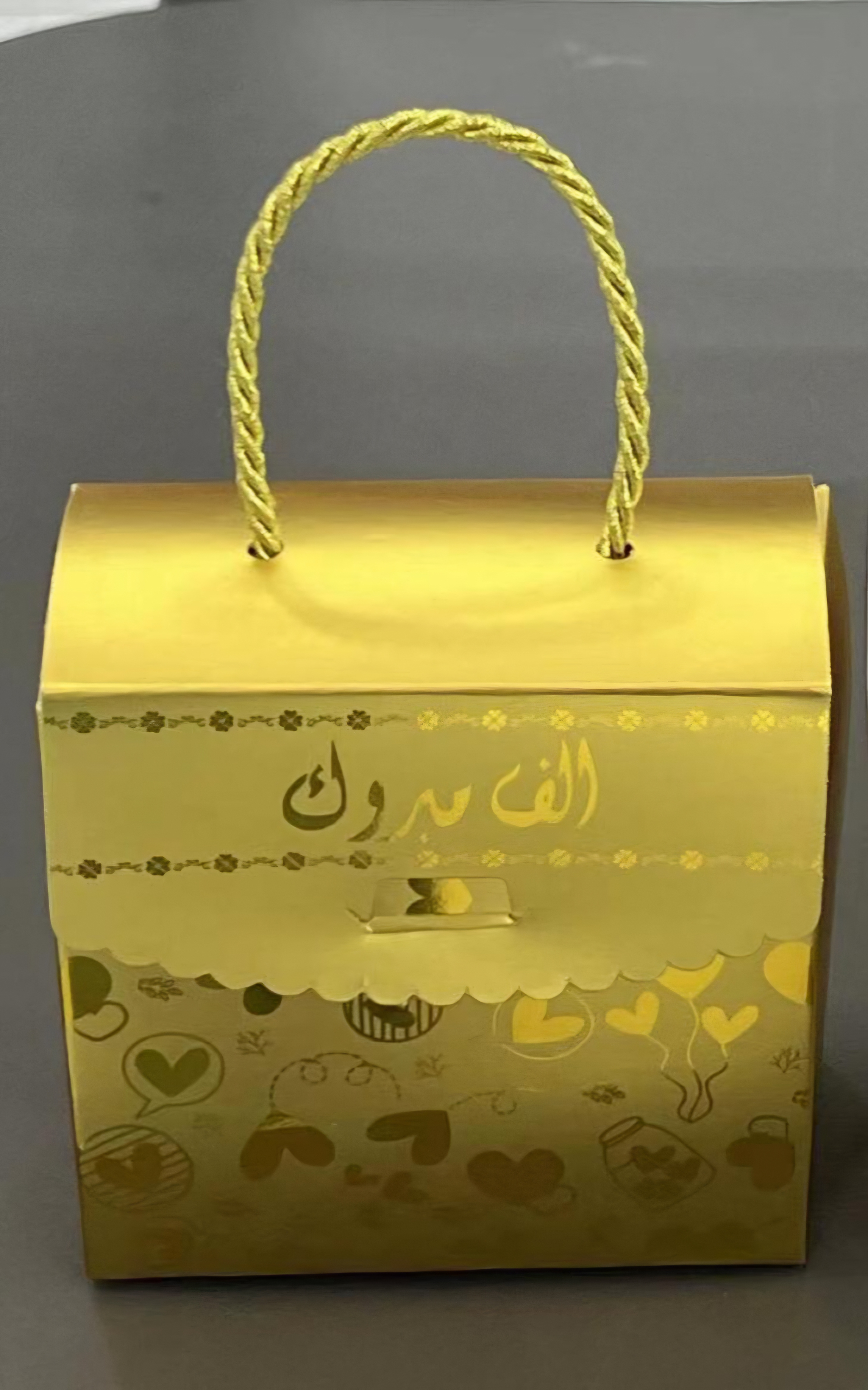 توزيعات كرتون مزينة ربطة 12/1 3