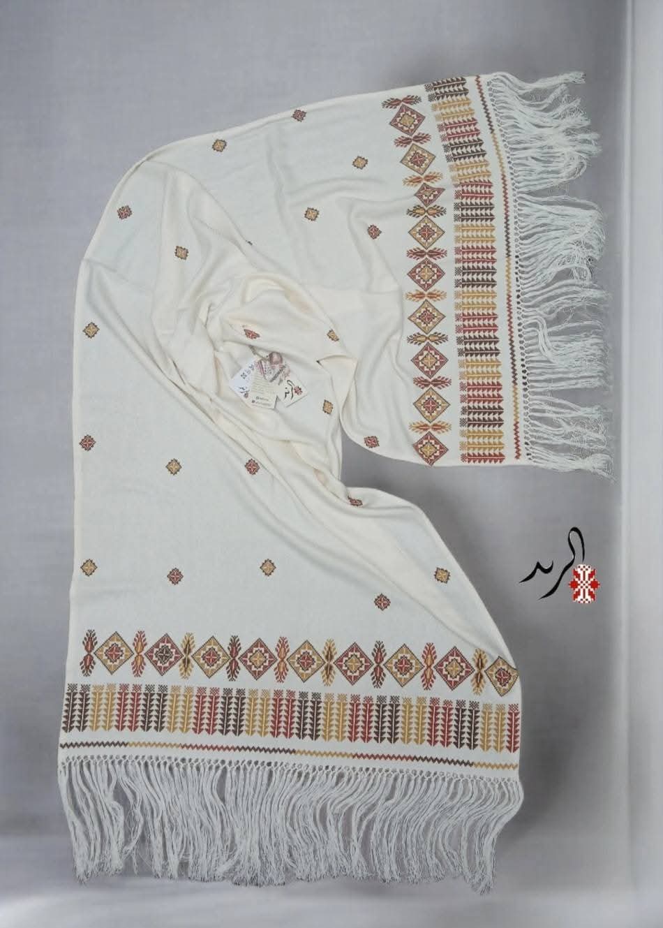 Handmade embroidered shawl 1